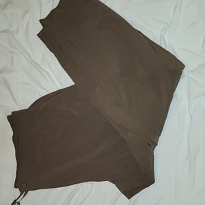 Eddie Bauer Womens Olive Travel Joggers